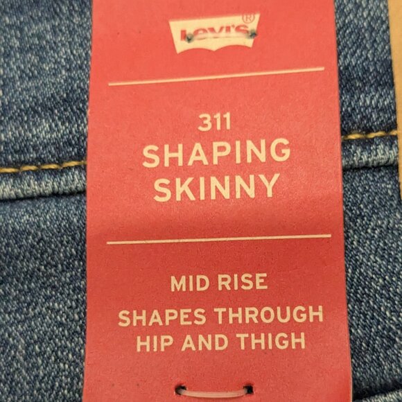 Levi's® 311™ Shaping Skinny Women's Jeans Size 29 Blue NWT - Picture 9 of 15